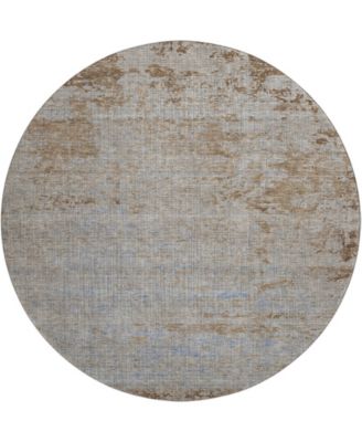 Mayfield Machine Washable AMF1901 8' x 8' Round Area Rug