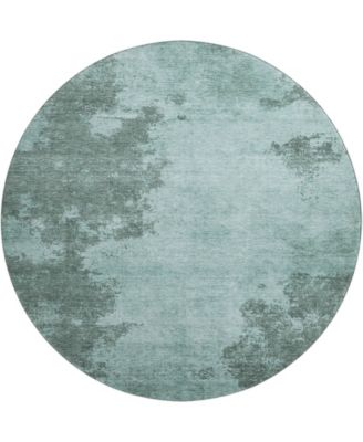 Mayfield Machine Washable AMF1902 8' x 8' Round Area Rug