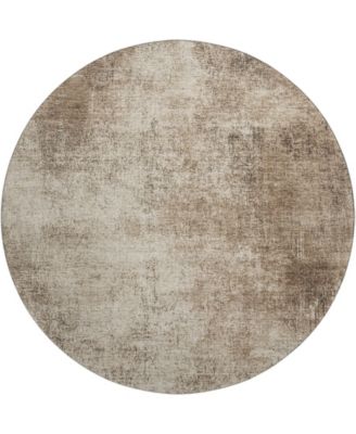 Mayfield Machine Washable AMF1903 8' x 8' Round Area Rug