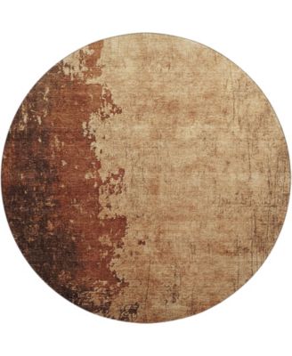 Mayfield Machine Washable AMF1912 8' x 8' Round Area Rug