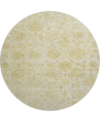 Mayfield Machine Washable AMF1833 8' x 8' Round Area Rug