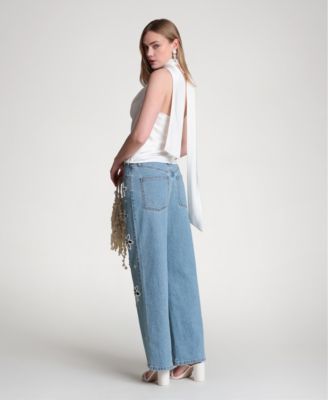 Women's Long-Tie Halter Top