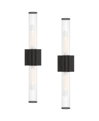 Possini Euro Adelina 24 1/4" Wide 2-Light Bath Light Set of 2