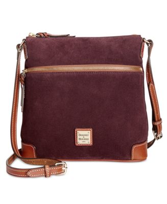 Dooney & Bourke Suede Crossbody - Handbags & Accessories - Macy&#39;s