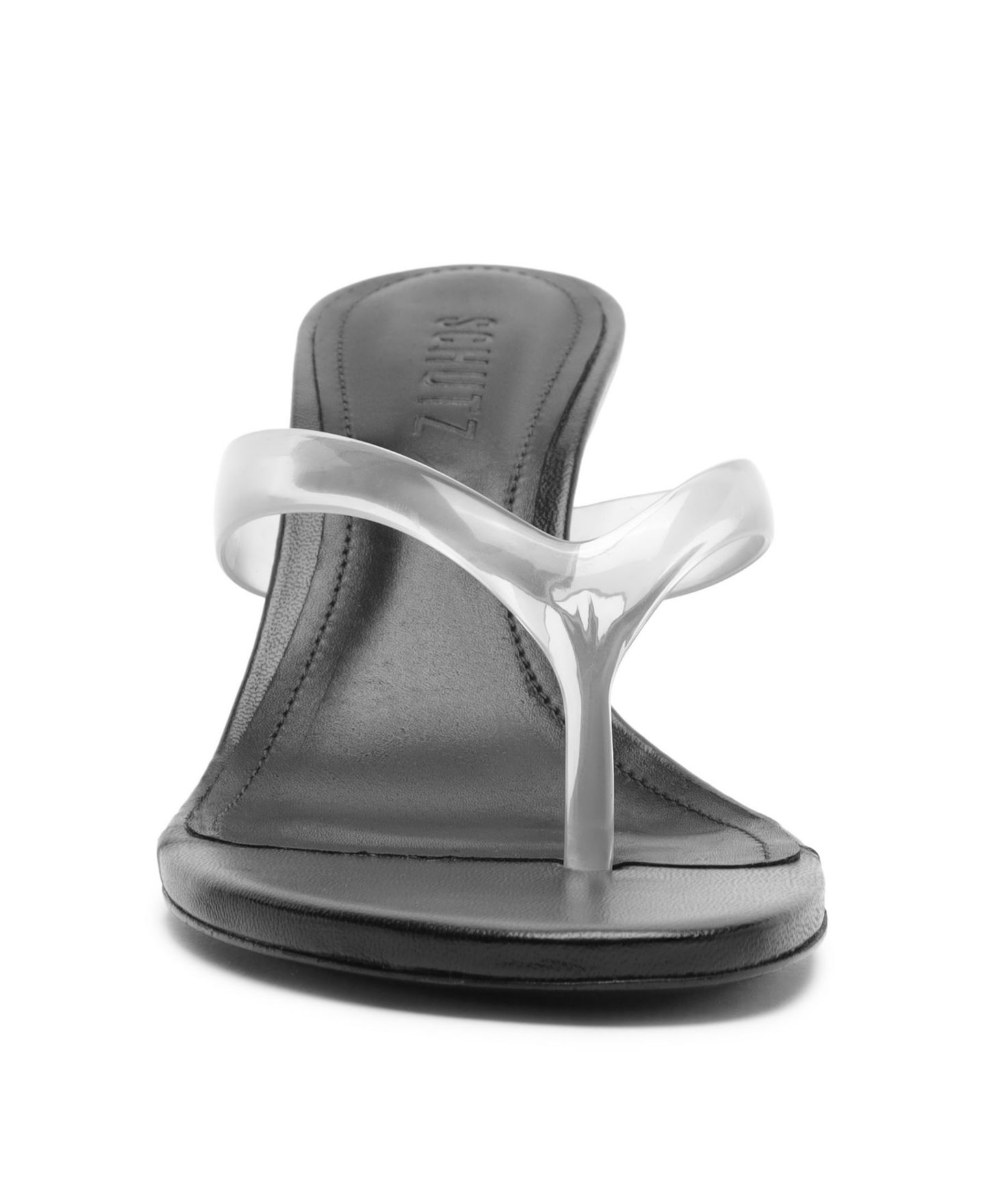 Женские сандалии Schutz Roslyn Slip-On Dress Sandals, цвет: Чёрный — фото 6