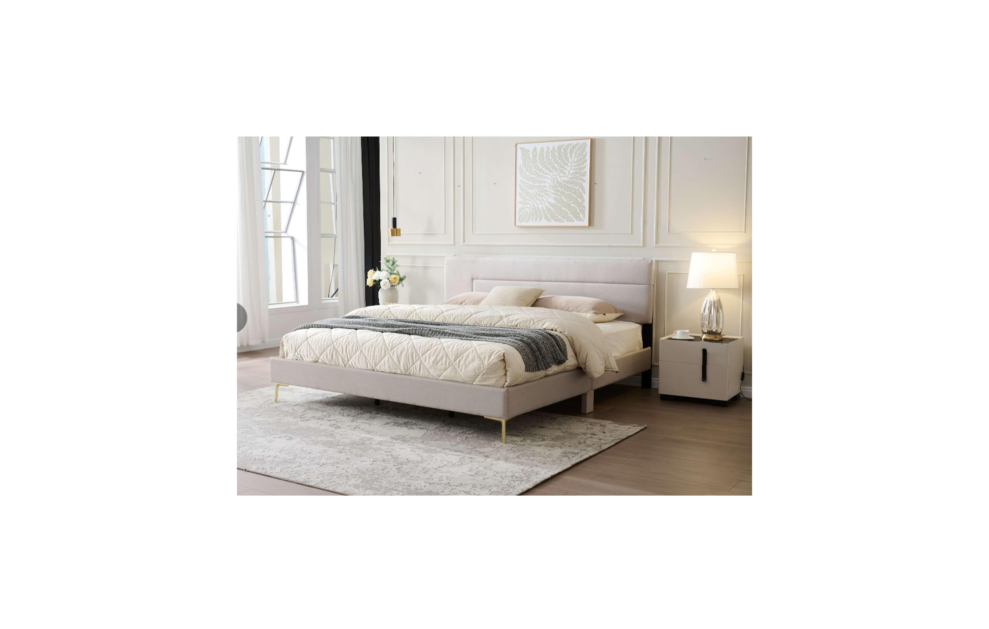 Kings Brand Furniture Verona Contemporary Frame Bed