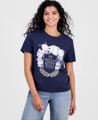Juniors' Hello Kitty and Friends Crewneck Tee