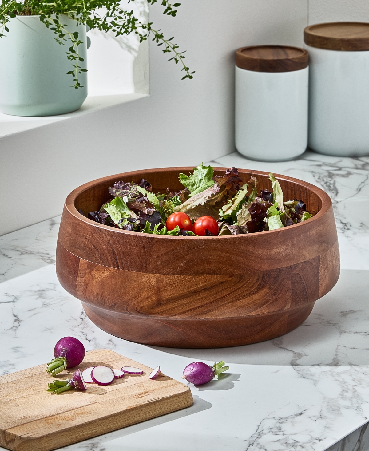 The Cellar Wood Salad Bowl, Macy's Exclusive