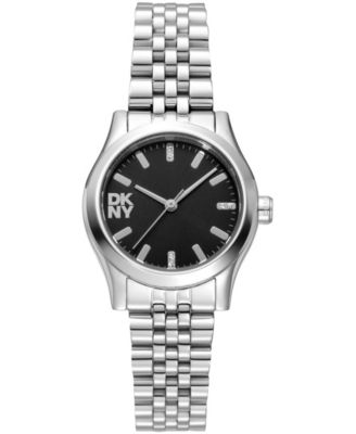 Dkny Womens Essentials Quartz Stainless Steel Bracelet Watch 28mm - Black 135$