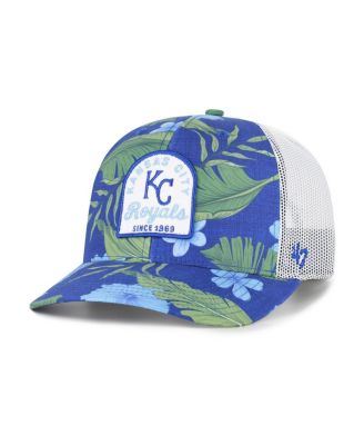 Men's Royal Kansas City Royals Tei Beachside Adjustable Trucker Hat