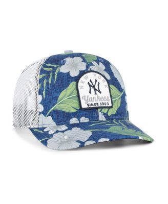 Men's Navy New York Yankees Tei Beachside Adjustable Trucker Hat