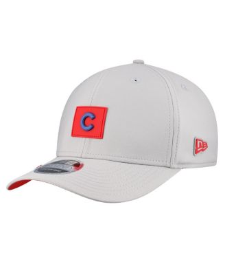 Men's Gray Chicago Cubs 2026 Clubhouse 9SEVENTY Adjustable Hat