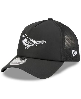 Men's Black Baltimore Orioles 2026 Batting Practice Alternate Apex 9FORTY Adjustable Hat