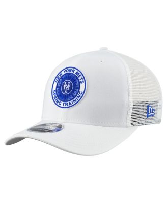 Men's White New York Mets 2026 Spring Training Fan Pack 9SEVENTY Adjustable Trucker Hat
