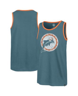 Men's Aqua Miami Dolphins Premier Franklin Tank Top