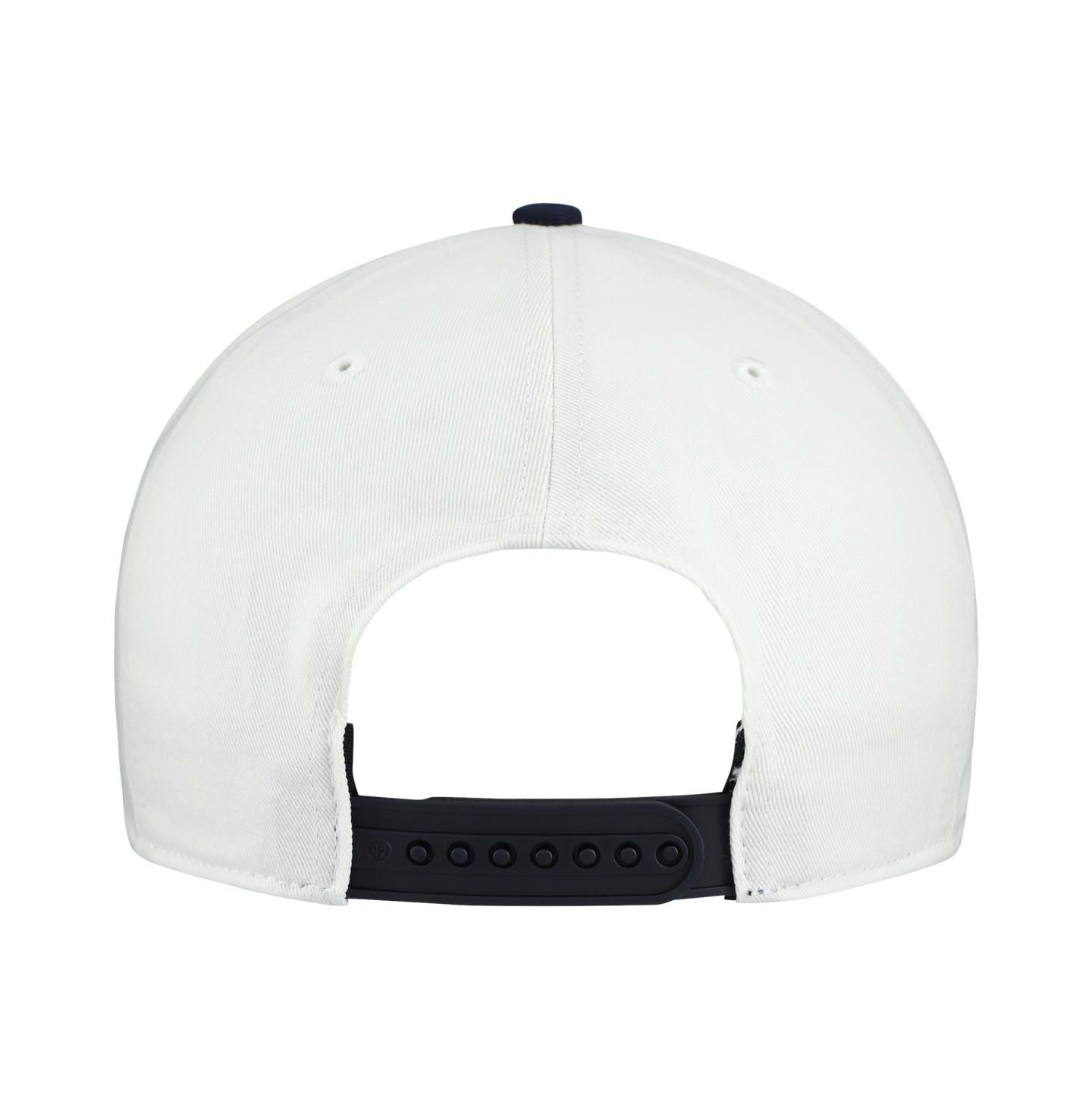 Мужской головной убор '47 Brand White Denny Hamlin Flag Fill Two-Tone Team Adjustable Hitch Hat — фото 4