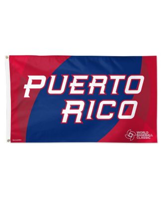 Puerto Rico Baseball 2026 World Baseball Classic 3' x 5' Single-Sided Deluxe Flag