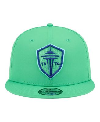 Men's Green Seattle Sounders FC 2026 Jersey Hook 9FIFTY Snapback Hat
