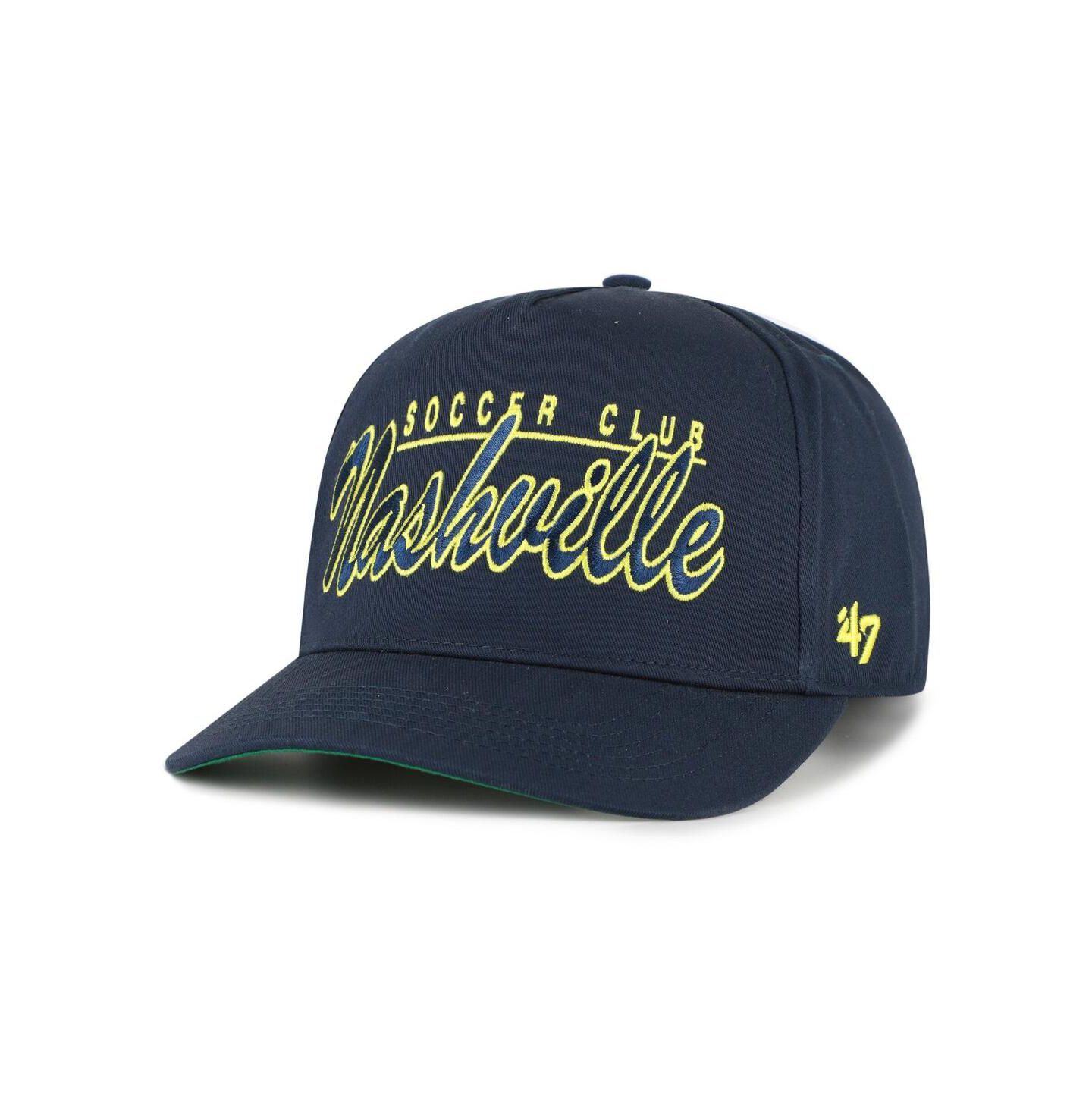 Мужская кепка '47 Brand Navy Nashville SC Brushmark Hitch Adjustable Hat — фото 2