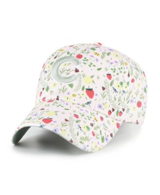 Big Girls Light Pink Chicago Cubs Posey Clean Up Adjustable Hat