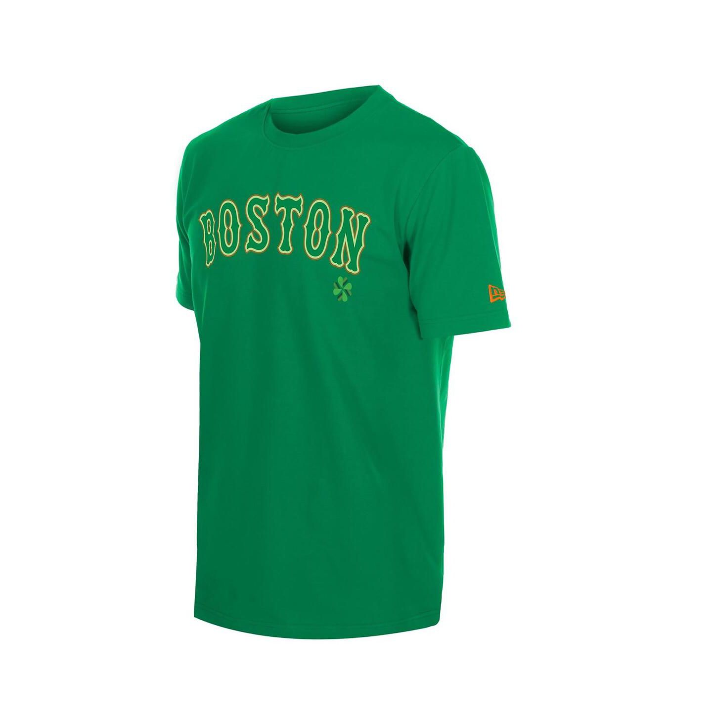 Мужская футболка New Era Green Boston Red Sox 2026 St. Patrick's Day — фото 3