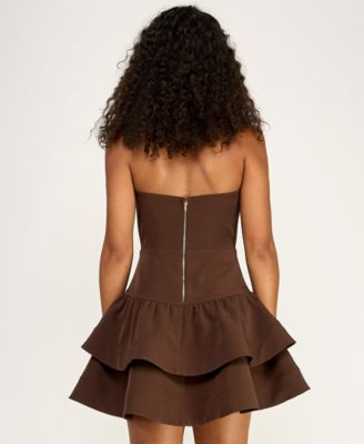 Women's Brown Mini Dresses | Macy's