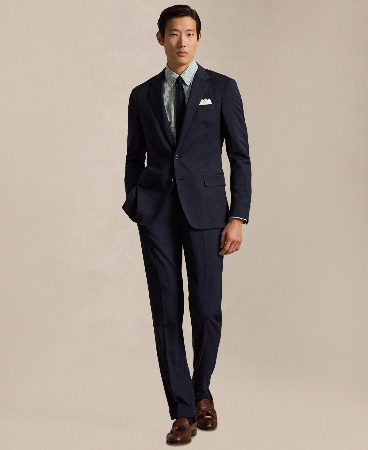 Polo Ralph Lauren Classic-Fit Checked Stretch Poplin Shirt