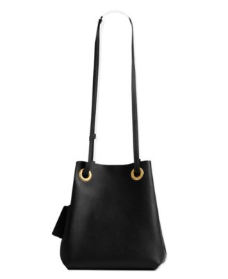 COACH Jade Small Leather Drawstring Crossbody Bag - Macy's