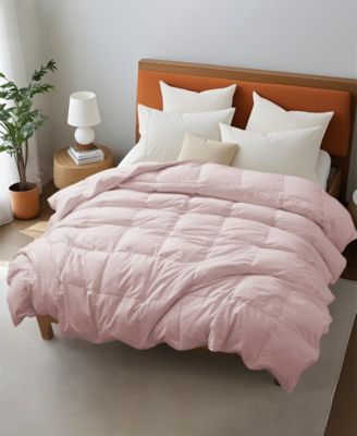 Premium Goose Feather Down Comforter, Full/Queen
