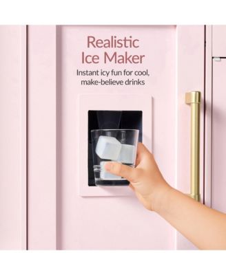 Deluxe Pretend Play Kitchen with Island, Espresso Machine Version