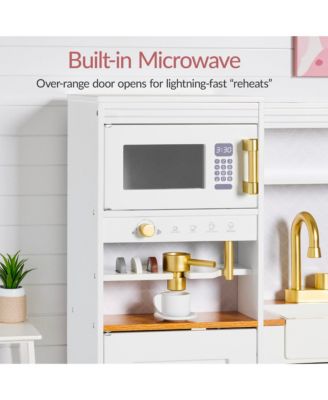 Pretend Play Kitchen with Espresso Machine