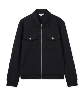 Men's Premium Interlock Zip-Through Overshirt