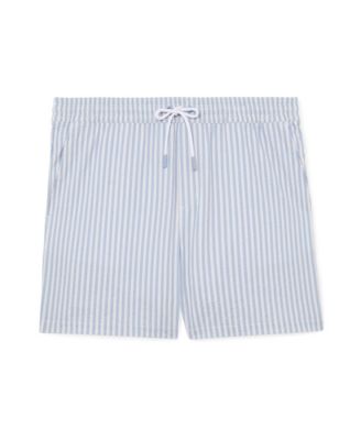 Men's Seersucker Stripe Swim Shorts