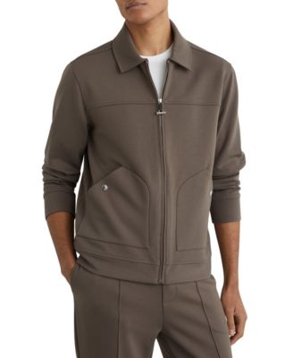 Men's Premium Interlock Zip-Through Overshirt