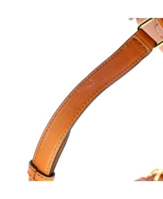 Teen Triomphe Shoulder Bag Canvas with Leather