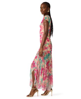 metallic jacquard dress Adrianna Papell
