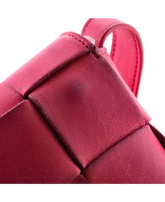 Candy Cassette Crossbody Bag Maxi Intrecciato Leather