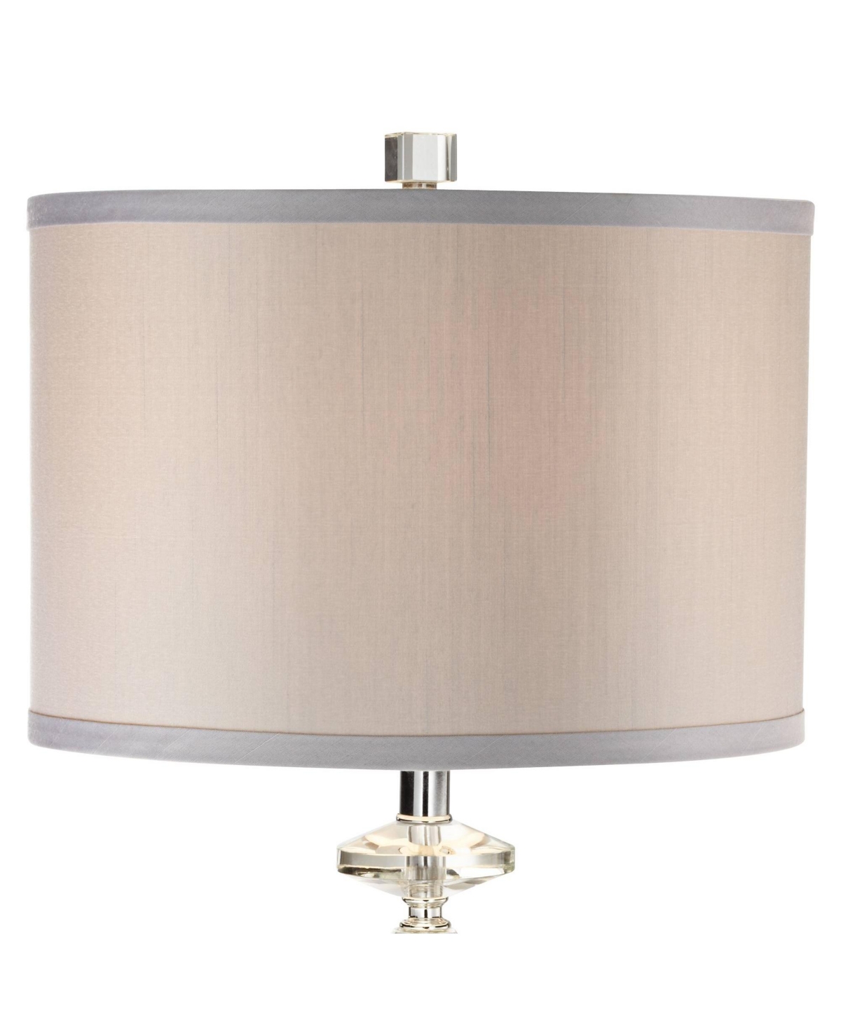 Vienna Full Spectrum Aline Traditional Table Lamp with Square Black Marble Riser 26 1/2 High Crystal Shade for Bedroom Living Room Bedside House