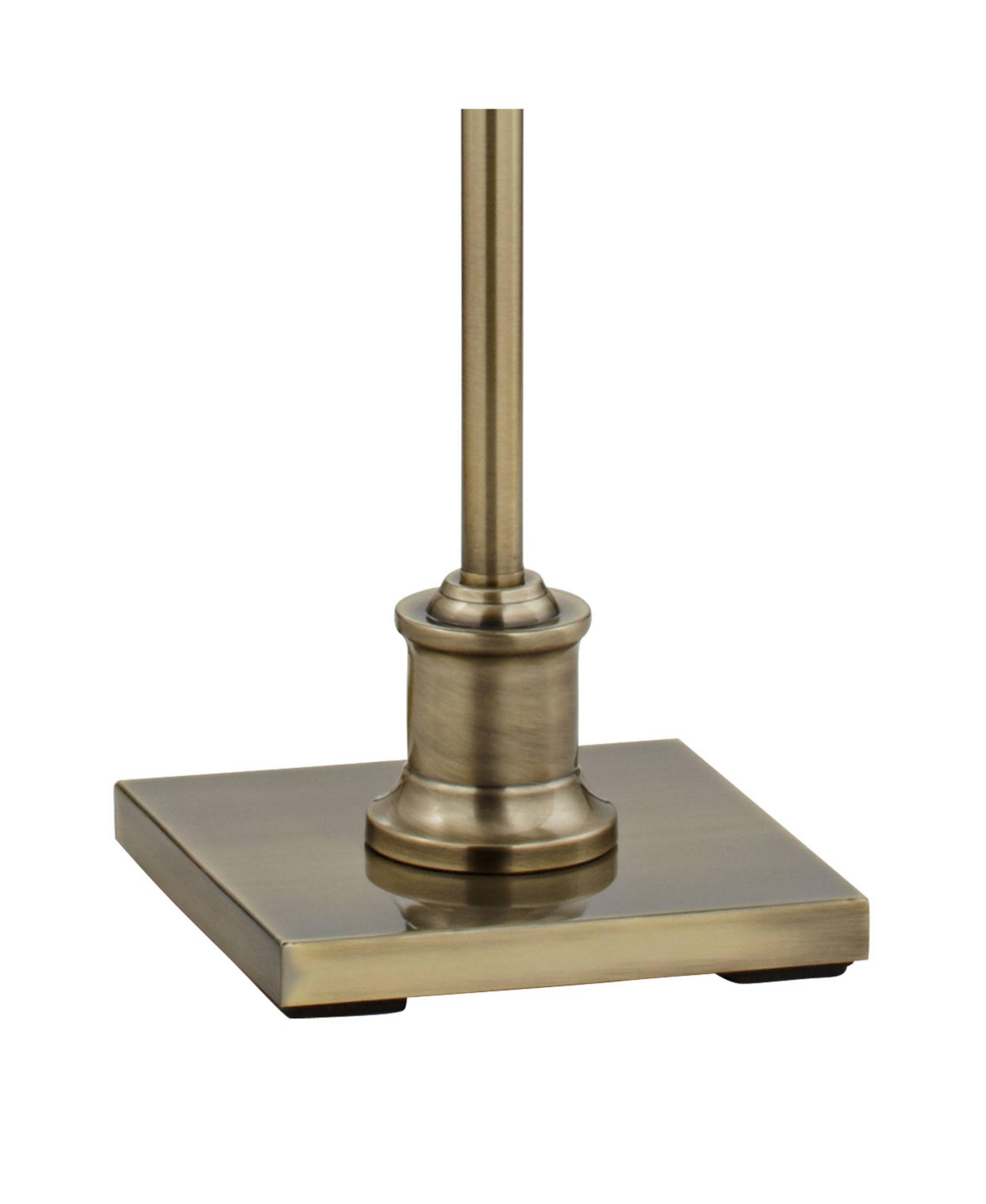 360 Lighting Westbury Sydnee Brass Swing Arm Floor Lamp with Sydnee Shade
