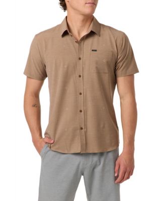 Men's Short-Sleeve Button-Up Shirt