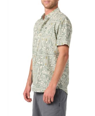 Men's Oasis Standard Short-Sleeve Printed Woven Shirt