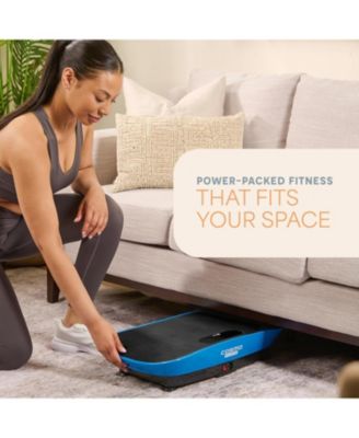 Auto-Start Vibration Plate – Whole Body Oscillation Machine with Bluetooth, 10 Speed Levels, Remote & Bands for Lymphatic Drainage
