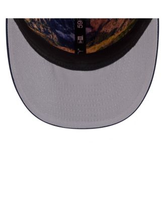 Men's Orange/Navy Denver Broncos 2026 NFL Draft Pre-Curved 59FIFTY Fitted Hat