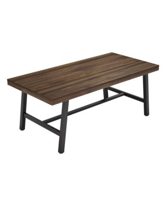 6-8 Person Industrial Rectangular Wooden Dining Table