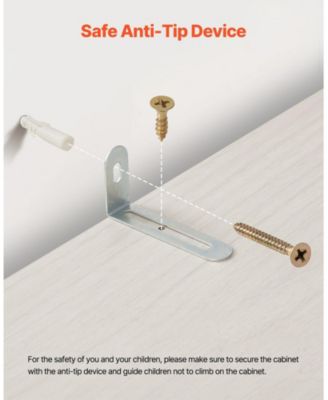 68 in 5 Tier Wide Bookshelf with Open Display Shelves