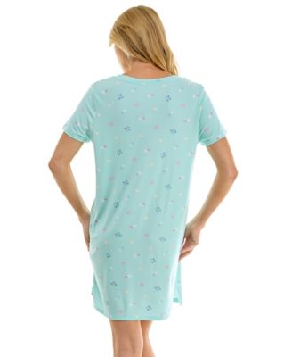 Women's Short-Sleeve Sleep Shirt