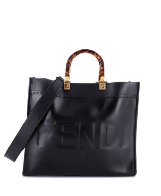 Medium Sunshine Shopper Tote Leather