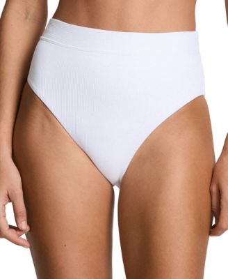 Women's Banded High-Waist Swim Bottoms