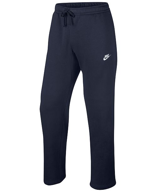 Nike Men's Open-Hem Sweatpants - All Activewear - Men - Macy's