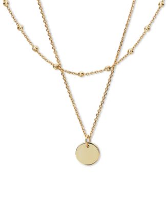 Ana Luisa Willow Set Gold-Plated Coin Necklace - Gold 90$